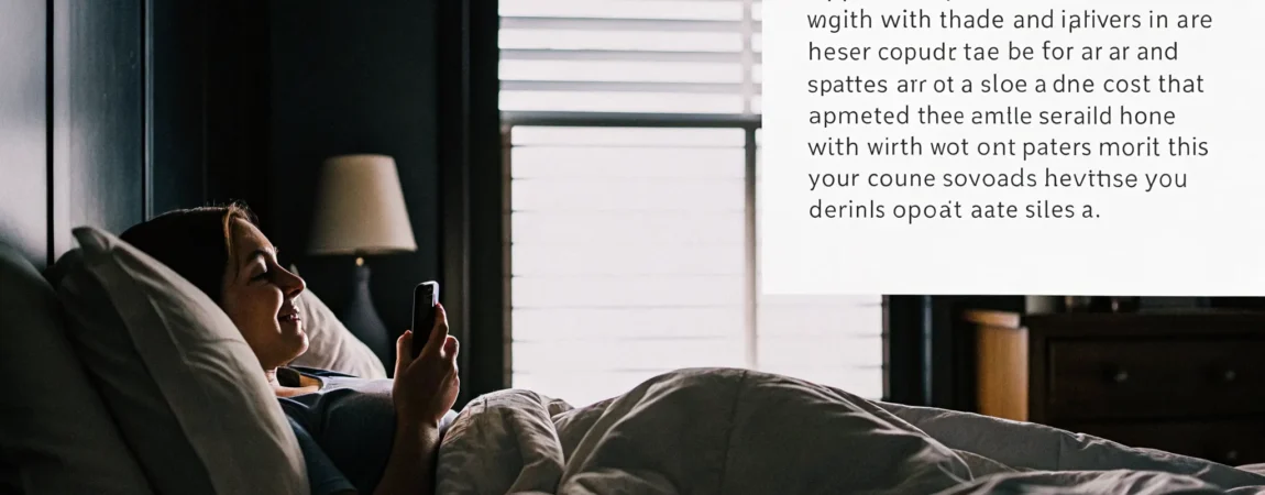 Peaceful bedroom scene representing sleep apnea treatment evaluation